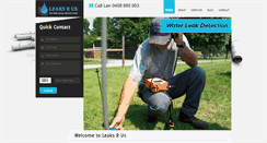 Desktop Screenshot of leaksrus.com.au